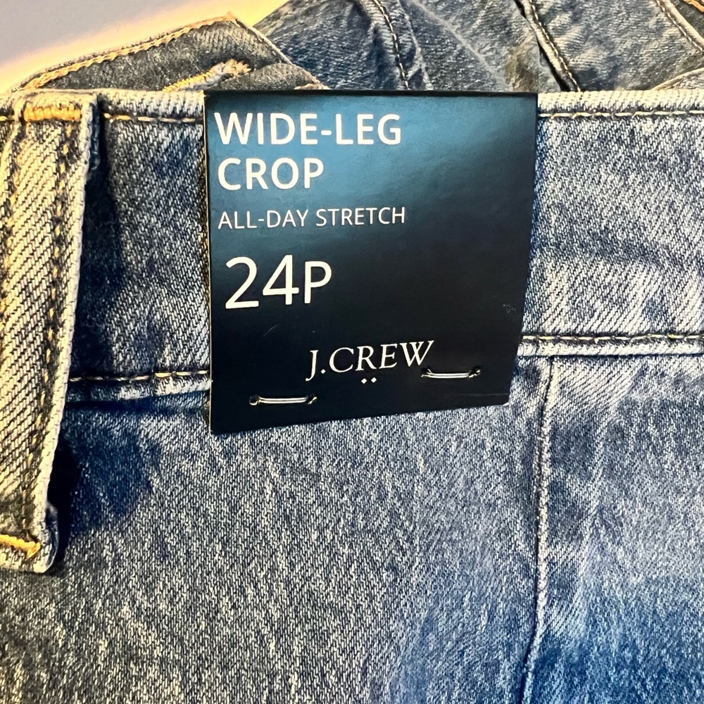 J.Crew Wide-Leg Crop Jeans